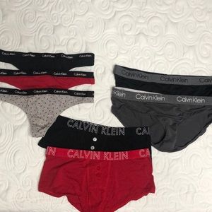 Valentines Day Bundle - Calvin Klein Panties/Lingerie